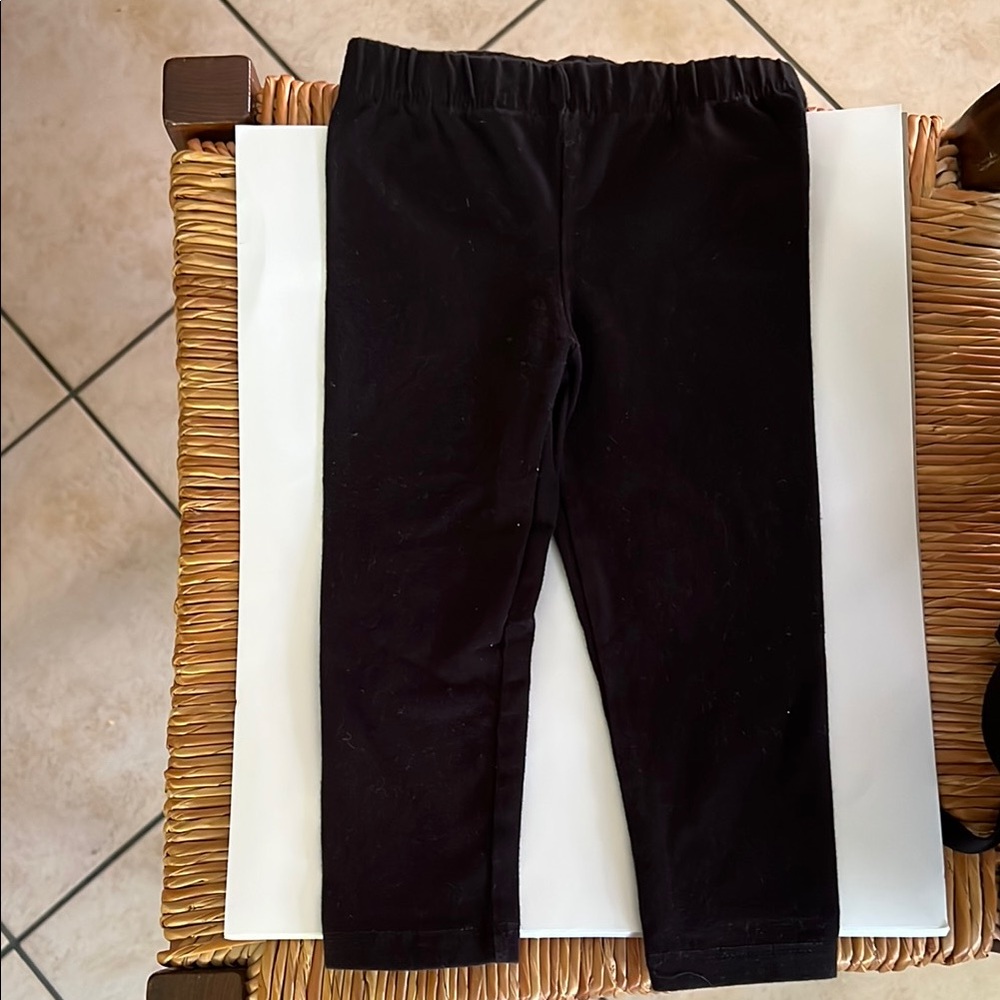 The Children's Place Black Leggings Elastic Waist